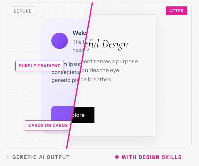 Impeccable website design example